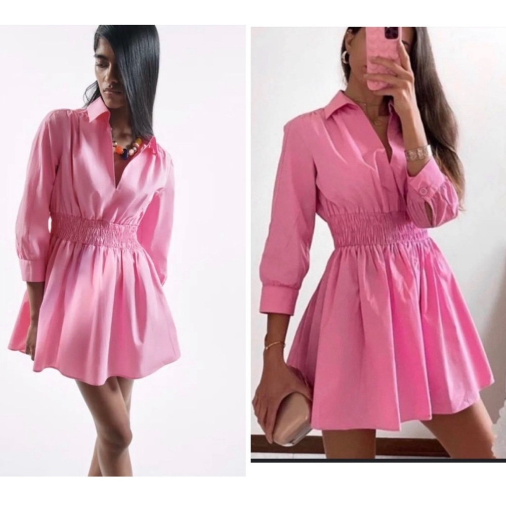 Zara Poplin dress